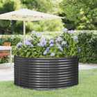 vidaXL Raised Bed Anthracite 140x140x68cm Steel