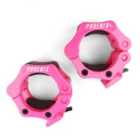 Olympic Barbell Clamp Pink; 2inch