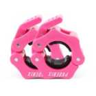 Barbell Clamp Pink; 1inch