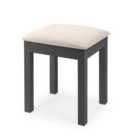 Julian Bowen Maine Dressing Stool - Anthracite