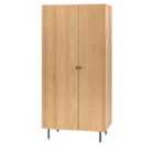 Gallery Fullerton 2 Door Wardrobe Natural 520X850X1780Mm