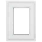 Crystal uPVC White Top Opener Clear Double Glazed Window - 440 x 610mm