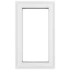 Crystal uPVC White Right Hung Clear Double Glazed Window - 610 x 820mm