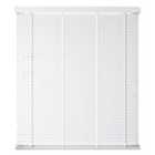 New Edge Blinds White Faux Wood Venetian Blind With Tapes 165cm x 200cm