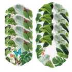 Purely Home Amazon Floral 8 Piece Dinner & Side Plates