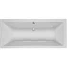 Carron Quantum Double Ended Carronite No Tap Hole Bath with Front Bath Panel - Various Sizes