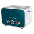 Russell Hobbs Distinctions 2 Slice Toaster Ocean Blue 26431