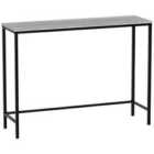 Vida Designs Brooklyn Console Table Industrial Hallway Entryway Furniture, Grey