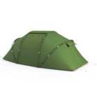 Outsunny 4-6 Persons Camping Tent Dome - Green