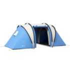 Outsunny 2 Bedroom Camping Tent, 3000mm Waterproof - Blue