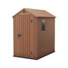 Keter Darwin 4x6 Shed - Brown
