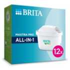 BRITA Water Filter Cartridge MAXTRA PRO Pure Performance (All-In-1) – 12pk