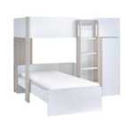 Julian Bowen Horizon Bunk Bed - Pale Wood and White