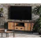 Molly and Milo London Rustic Revival Collection - Large Widescreen Television Cabinet