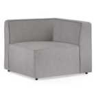 Julian Bowen Lago Combination Sectional Sofa Corner Unit - Grey