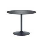 Julian Bowen Nero 80cm Round Table - Black