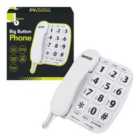 Benross Jumbo Button Telephone - White