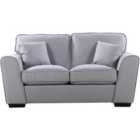 Artemis Home Chelsea 2 Seat Fabric Sofa - Light Grey