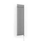 Terma Electric Radiator, Rolo-room-e, 1800/480 (supplied w/ MOA Blue In Silver) (heavy Item) Salt N Pepper