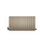 Terma Radiator, Bergamo, 590/1040 (13 Sections) Quartz Mocha