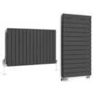 Terma Radiator, Forte (single Panel) 600/1032, Metallic Grey