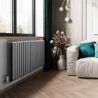Terma Radiator, WARP-room, 630X1305, Soft 9016 (salt N Pepper)