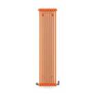 Terma Radiator, Colorado 1800/429 (3 Column Deep) (9 Sections) Orange (RAL 2004)
