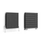 Terma Radiator, Forte (double Panel) 600/588, Metallic Grey