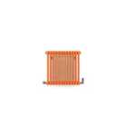 Terma Radiator, Colorado 600/609 (3 Column Deep) (13 Sections) Orange RAL 2004
