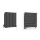 Terma Radiator, Forte (single Panel) 600/588, Metallic Grey