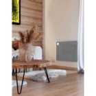 Terma Electric Convector Heater, Voltan 500/660 (incorporating Terma Smart Wi-fi Control) Inox