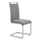 Livingandhome Set Of 2 Minimalist High Metal Dining Chair