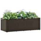 vidaXL Garden Raised Bed w/ Self Watering System Mocha
