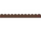 Primeur 8 x Flexi Curve Border Scallop Design - Earth