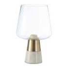 Interiors By Ph Glass Shade Edison Lamp