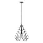 Interiors By Ph Wyra Black Conical Pendant Light