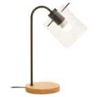 Interiors By Ph Stockholm Matte Black Curved Table Lamp
