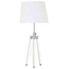 Interiors By Ph Halia Nickel Finish Table Lamp