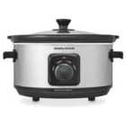 Morphy Richards 3.5L Brushed Stainless Steel Slow Cooker