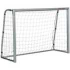 Sportnow 8Ft X 5Ft Football Goal Net For Garden, Easy Set Up