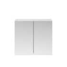 Hudson Reed Fusion 800Mm Mirror Unit (50/50) - Gloss White