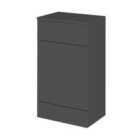 Hudson Reed Fusion 500 Wc Unit (355Mm Deep) - Gloss Grey
