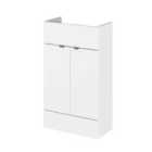 Hudson Reed 500Mm Vanity Unit - Compact - Gloss White