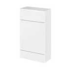 Hudson Reed Fusion 500 Wc Unit (255Mm Deep) - Gloss White