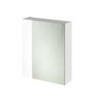 Hudson Reed Fusion 600Mm Mirror Unit (75/25) - Gloss White