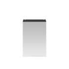 Hudson Reed Fusion 450Mm Mirror Cabinet - Black Woodgrain