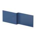 Hudson Reed Urban 1700Mm Square Showerbath Front Panel - Satin Blue