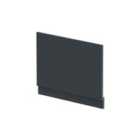 Hudson Reed 750 Bath End Panel - Satin Anthracite