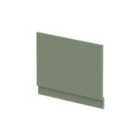 Hudson Reed 750 Bath End Panel - Satin Green
