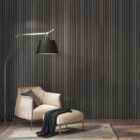 Acoustic Slat Wall Smoked Oak Wood Panel - 22 x 600 x 2400mm